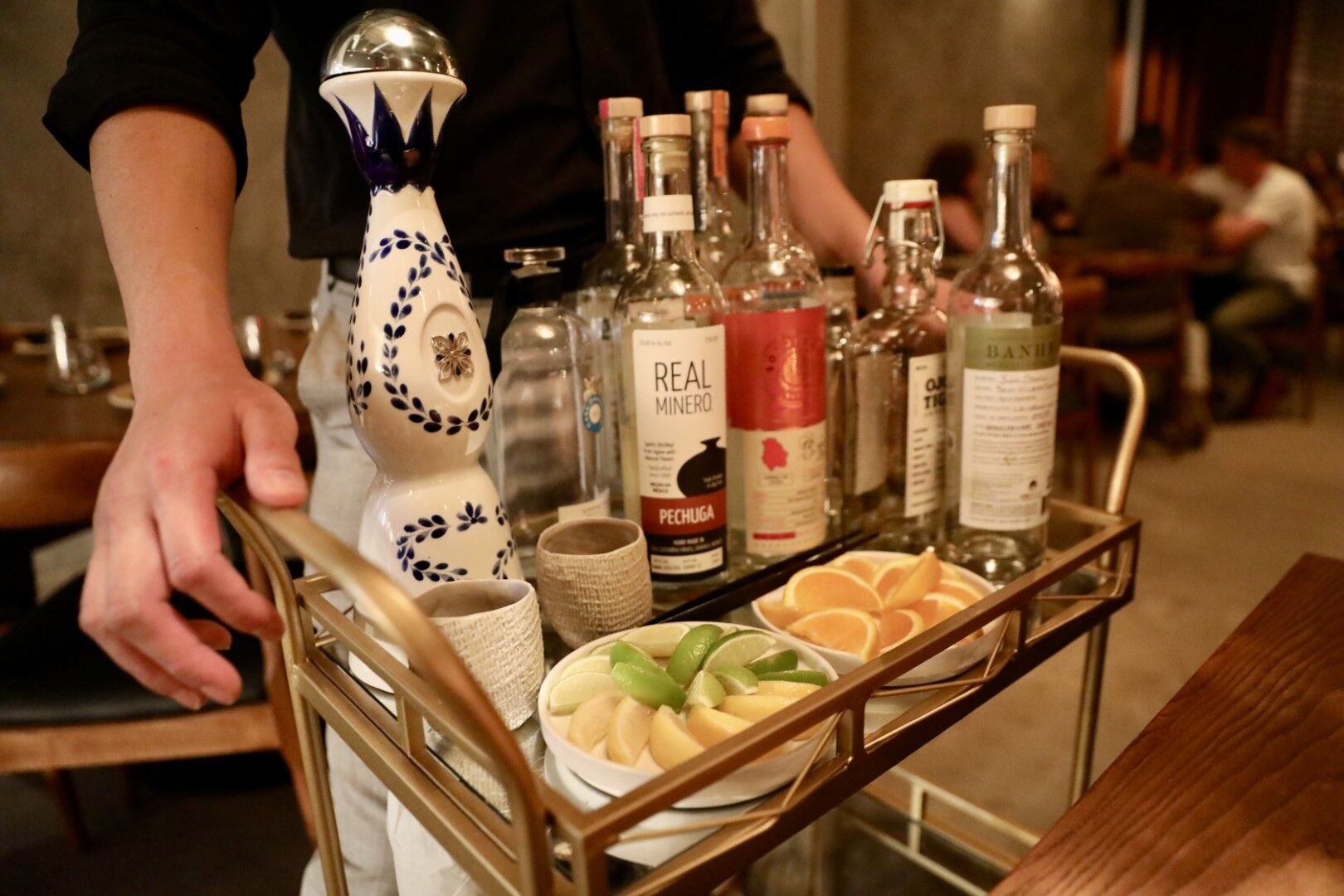 agave cart palo santo